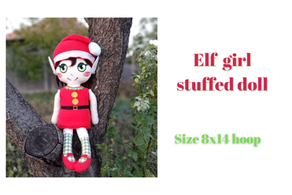 Christmas Elf Girl Doll ITH: A Seller's Review
