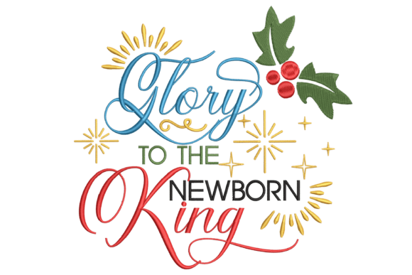 Glory to the Newborn King: A Designer’s Review for Business Merch