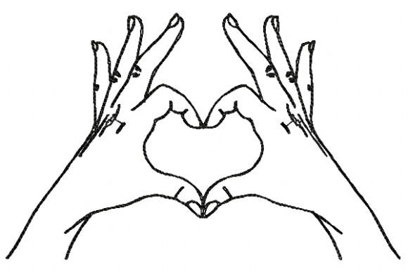 Heart Hand Embroidery Design Review for Boutique Apparel