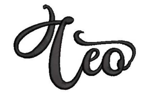 Leo Zodiac Embroidery Design for Seasonal Shops