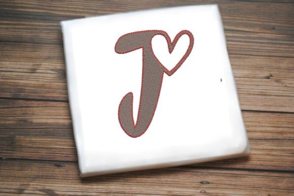 Letter J with Beautiful Heart: A Designer's Review