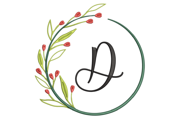 Monogram D: Embroider Boutique Apparel with Grace