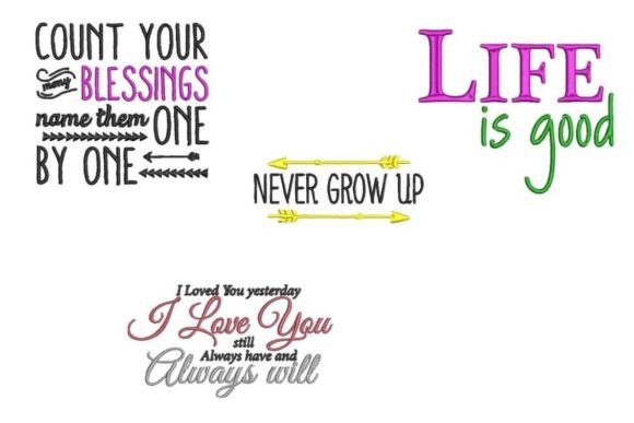 Sayings Quotes Set