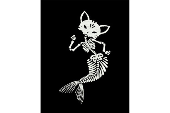 Skeleton of a Mermaid Cat Design Review