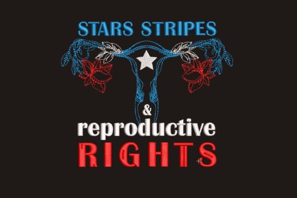 Stars Stripes and Reproductive Rights for Craft Fair Booths