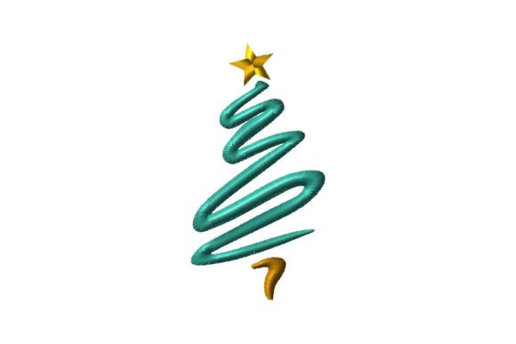 Stylized Christmas Tree Embroidery Review
