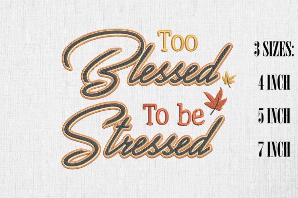 Too Blessed to Be Stressed: Real Embroidery Review